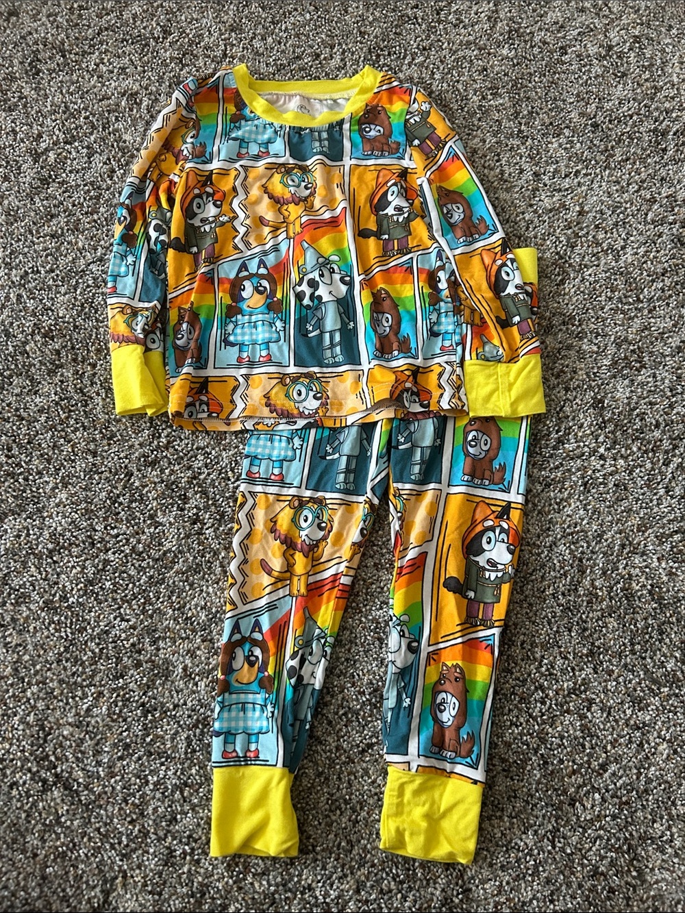 bluey bamboo pajamas!